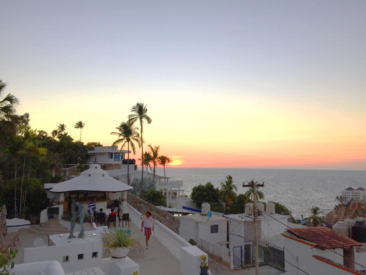 Villa Guitarron Gran Terraza Vista Espectacular 6 Huespedes Piscina Gigante Acapulco Exteriér fotografie