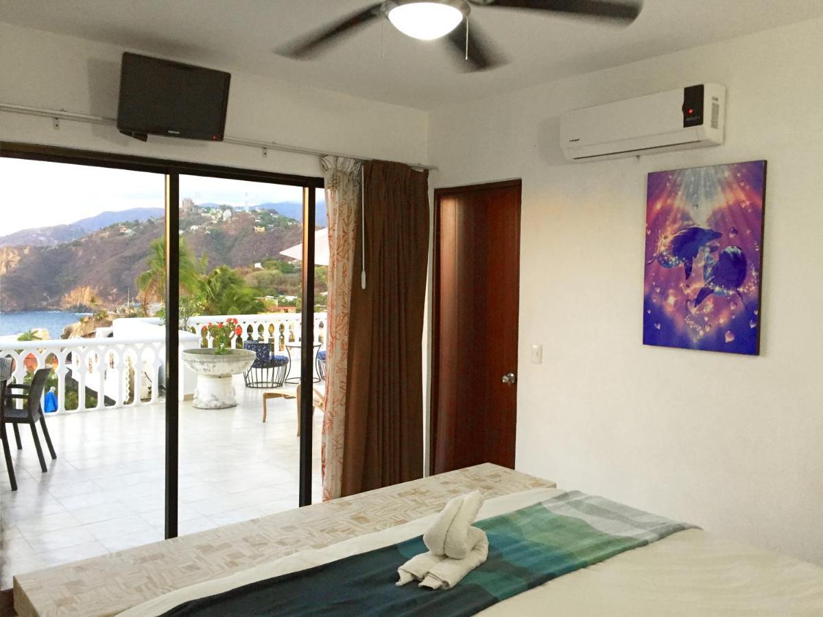Villa Guitarron Gran Terraza Vista Espectacular 6 Huespedes Piscina Gigante Acapulco Exteriér fotografie