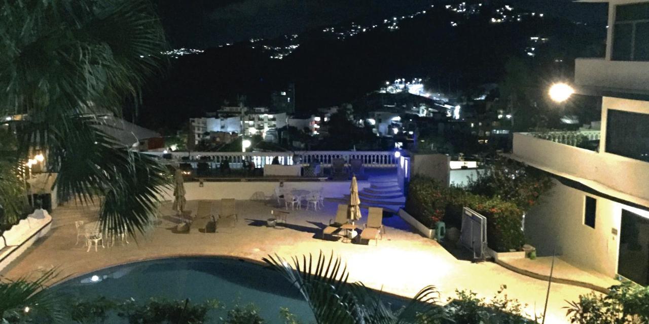 Villa Guitarron Gran Terraza Vista Espectacular 6 Huespedes Piscina Gigante Acapulco Exteriér fotografie