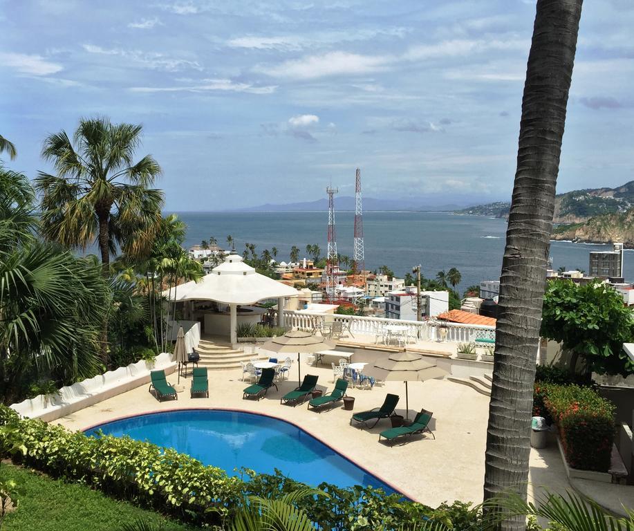 Villa Guitarron Gran Terraza Vista Espectacular 6 Huespedes Piscina Gigante Acapulco Exteriér fotografie