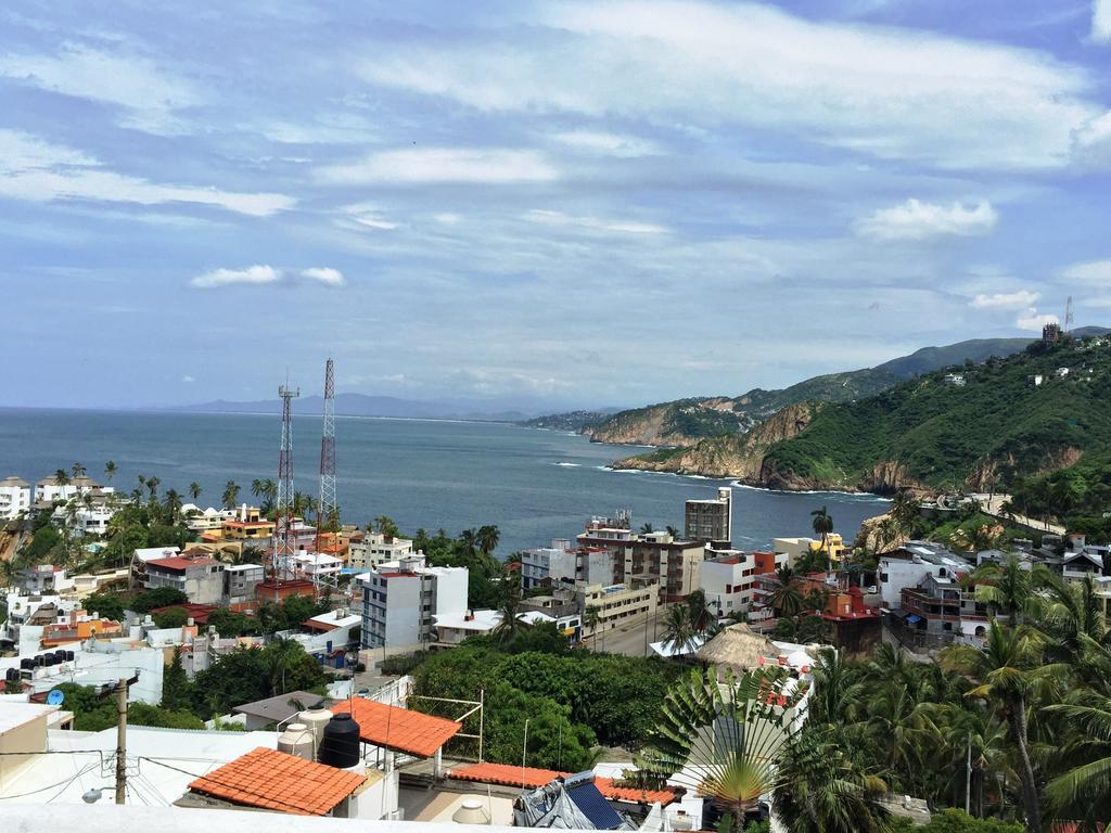 Villa Guitarron Gran Terraza Vista Espectacular 6 Huespedes Piscina Gigante Acapulco Exteriér fotografie