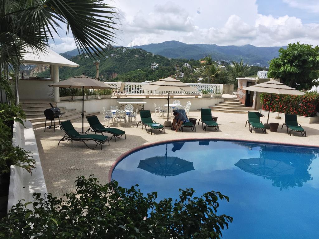 Villa Guitarron Gran Terraza Vista Espectacular 6 Huespedes Piscina Gigante Acapulco Exteriér fotografie