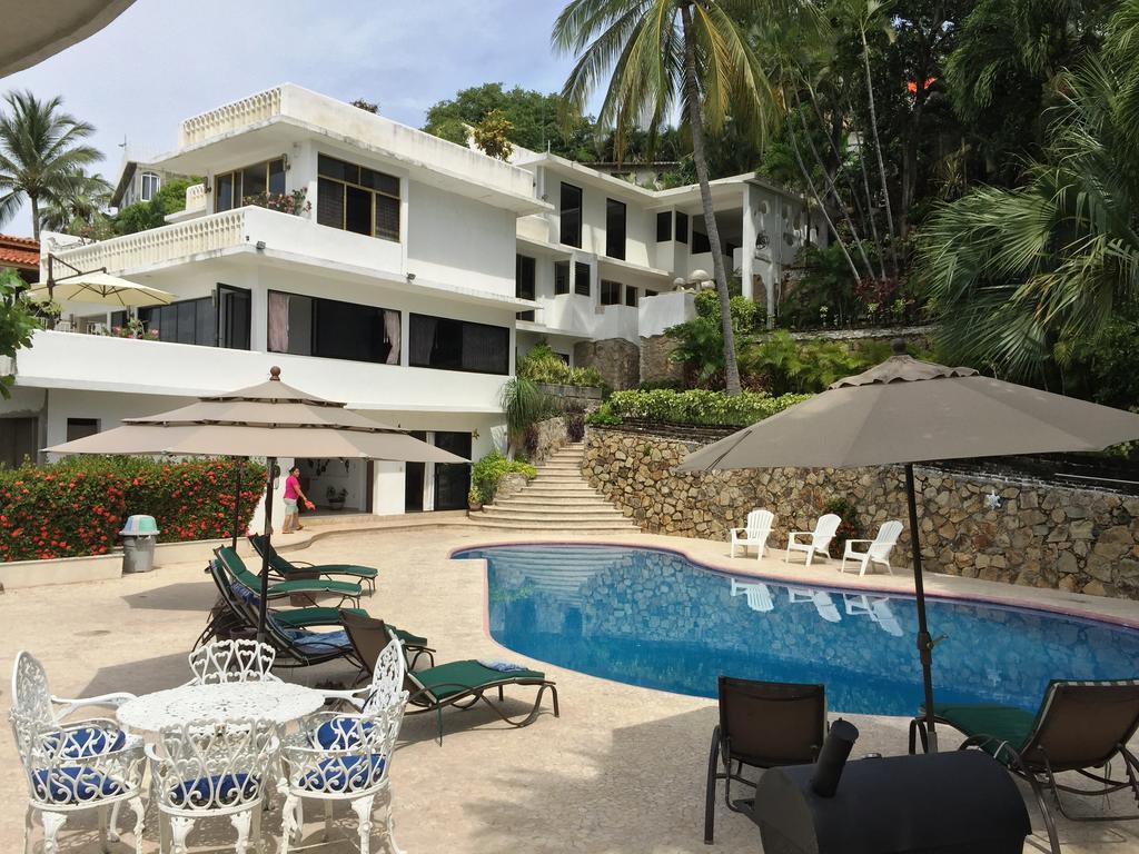 Villa Guitarron Gran Terraza Vista Espectacular 6 Huespedes Piscina Gigante Acapulco Exteriér fotografie